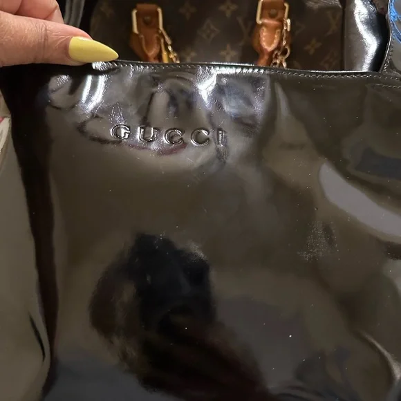 Gucci Patent Leather Hobo Shoulder bag - Picture 11 of 16